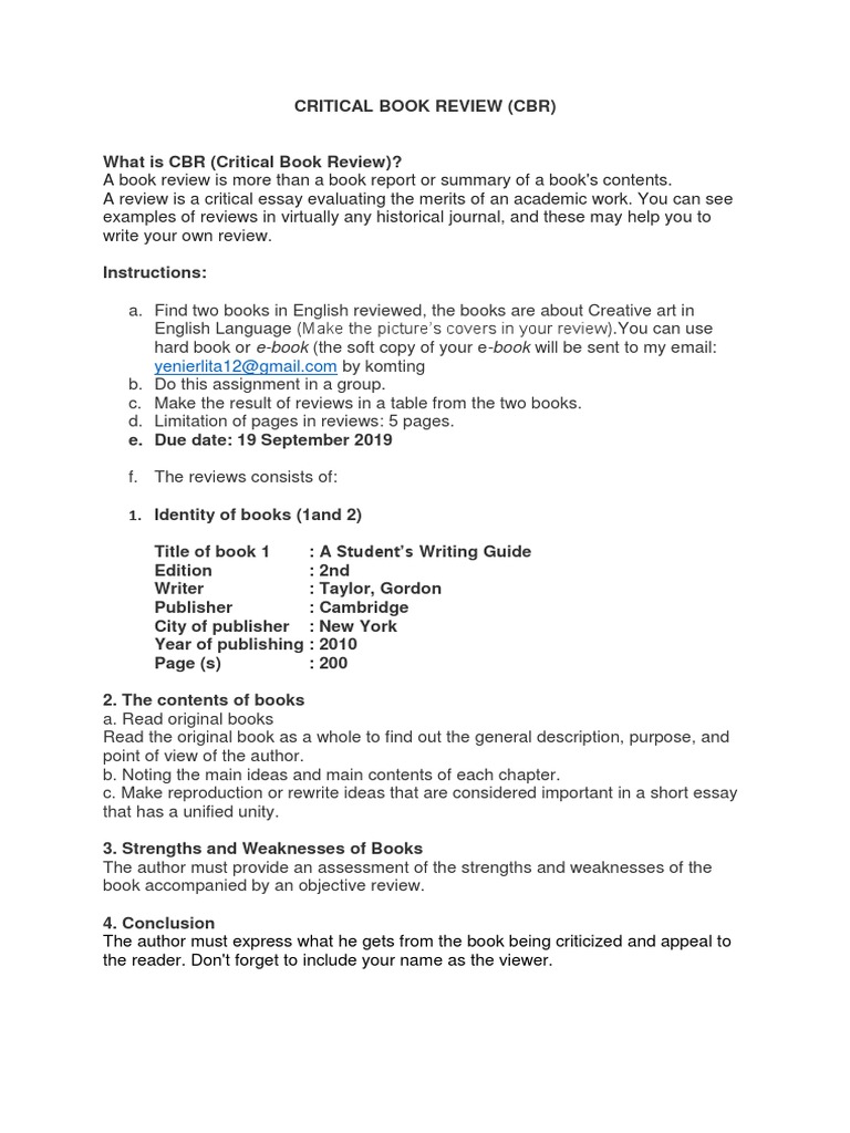 Critical Book Review Mam Yeni  PDF