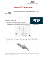 TAREA Nº6 - Esfuerzos Normal, Cortante, Permisible-1 PDF