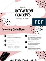 Motivation-Concepts - Chap 7 Organizational Behavior Robbins and Judge PDF