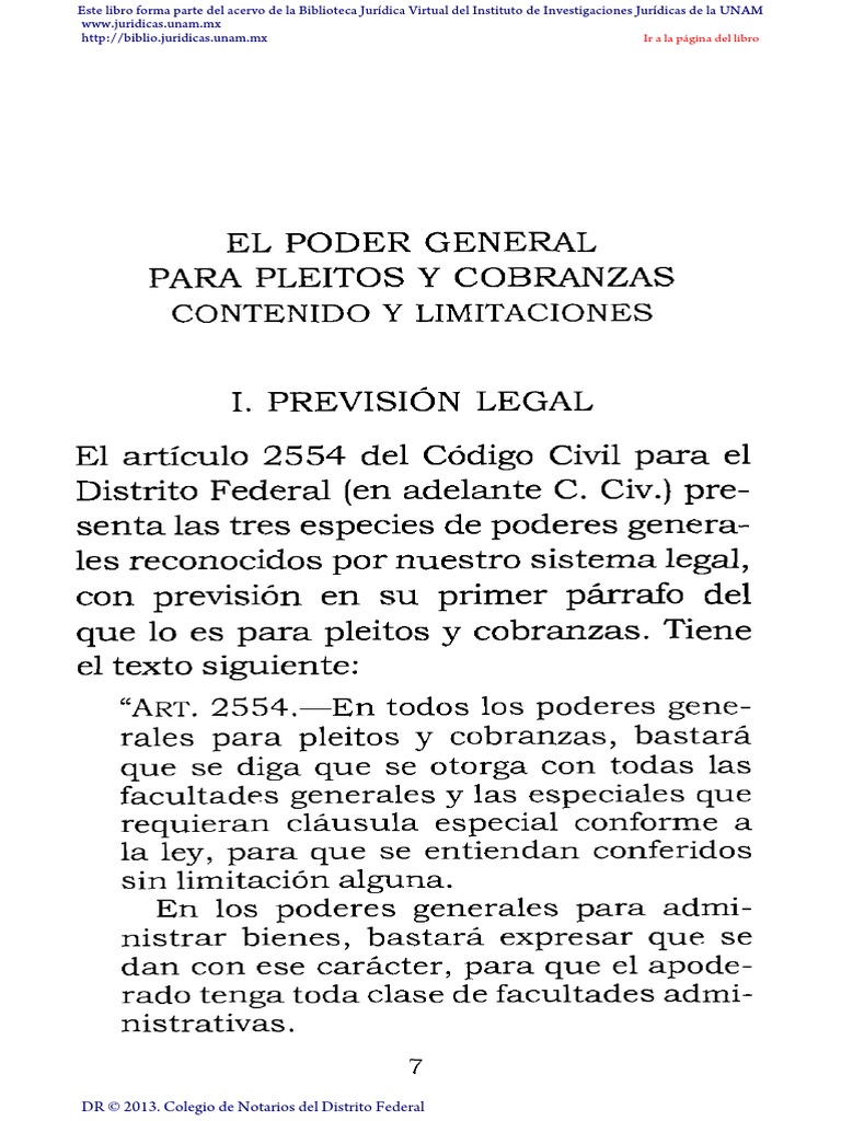 Poder Notarial PDF | PDF | Propiedad | Pagos