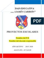 Proyecto Escolar