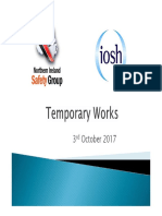 Temporary Works N Ireland October 2017
