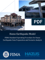 FEMA Standard Operating Procedure For Hazus Earthquake Data Preparation and Scenario Analysis