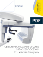 Orthopantomograph OP200 D Orthoceph OC200 D VT - Volumetric Tomography