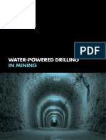 Water-Powered Drilling: in Mining