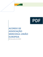 Factsheet sobre o acordo Mercosul-União Europeia