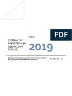 Journal of Depression in Parkinson