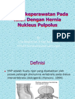 Asuhan Keperawatan Pada Klien Dengan Hernia Nukleus Pulpolus