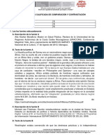 Práctica Calificada de Comparación Y Contrastación Integrantes: 1. 2. 3. 4. 5. 6