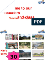 Welcome to our Teachers and class.: Teacher: Lê Thị Vân