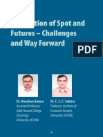 Integration of Spot and Futures Challenges Way Forward Raushan Kumar and c s c Sekhar