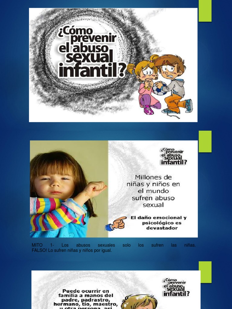 Abuso Sexual en Niños 2 | PDF | Abuso sexual | Abuso Sexual Infantil