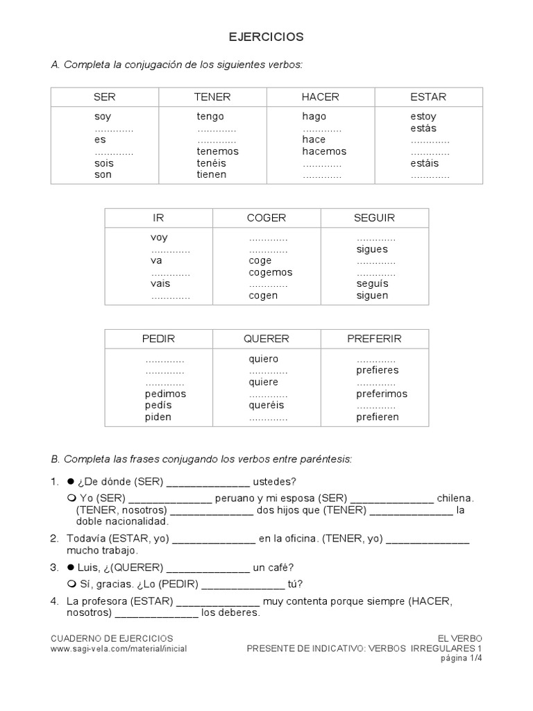 Verbos Irregulares PDF | PDF | Verbo