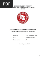 Investment Economics Report