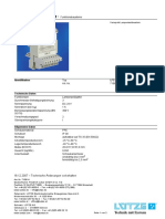 Technisches Datenblatt : Identifikation