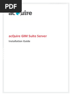 acQuire GIM Suite Server Installation Guide.pdf