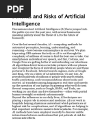 Benifits and Risks of AI