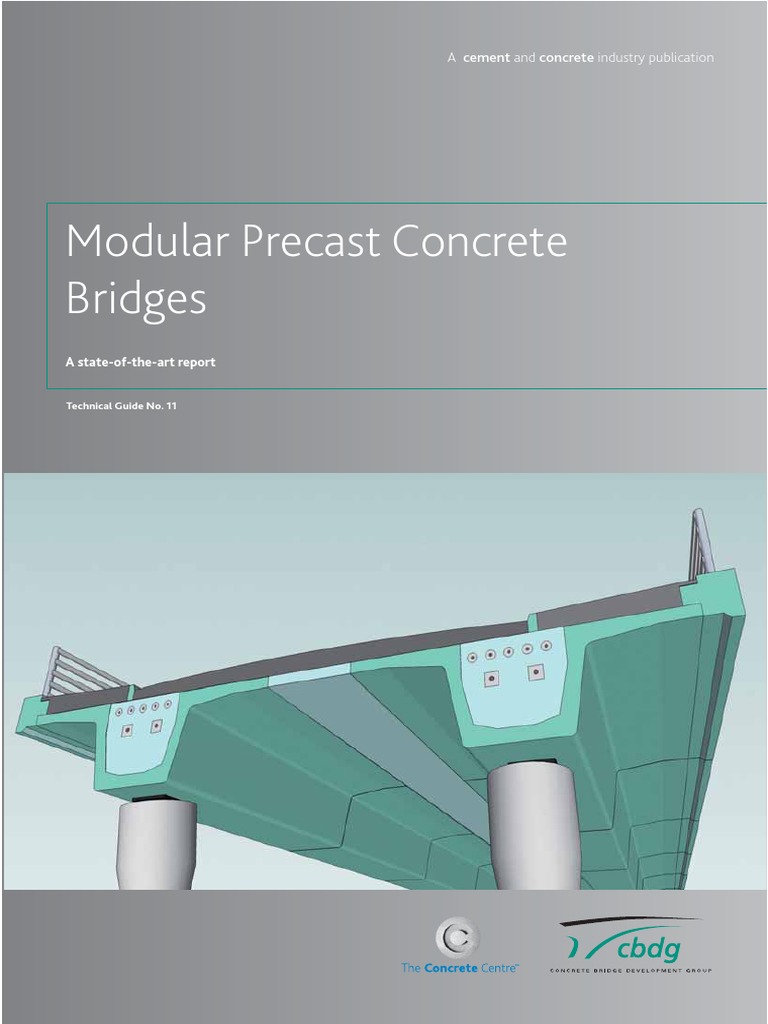 Modular Precast Concrete Bridges PDF | PDF