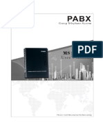 PABX MS Series User Manual