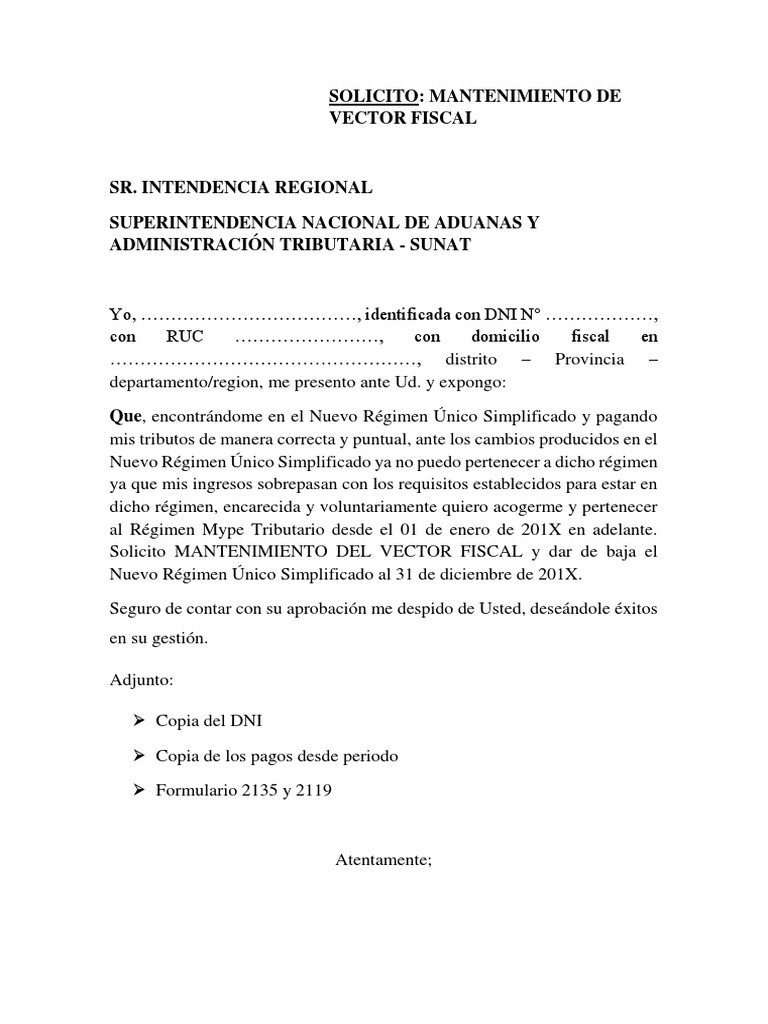 Mantenimiento Vector Fiscal Nrus A Rmt Pdf