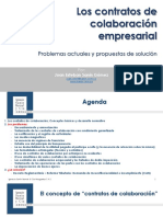 Contratos de Colaboración Empresarial