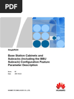 Base Station Cabinets and Subracks (Including The BBU Subrack) Configuration (SRAN12.1 - 02) PDF