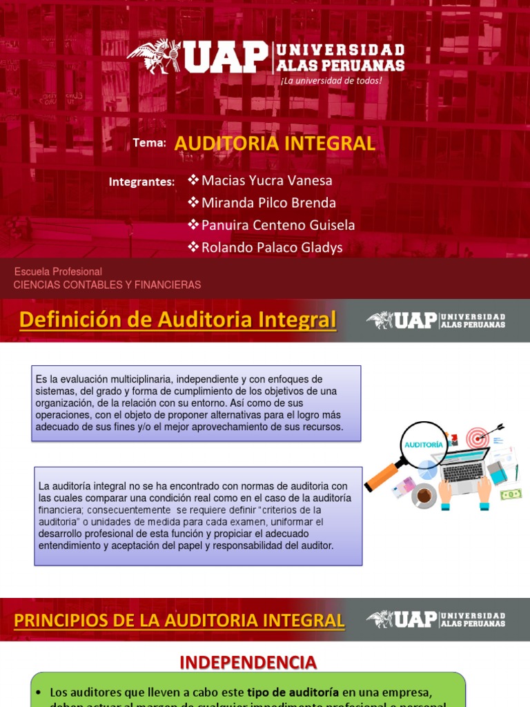 Definición y Proceso de Auditoría Integral | PDF | Auditoría | Integral