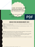 1.introduction To Indian Ethos and Management