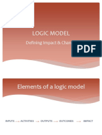 Logic Model: Defining Impact & Change