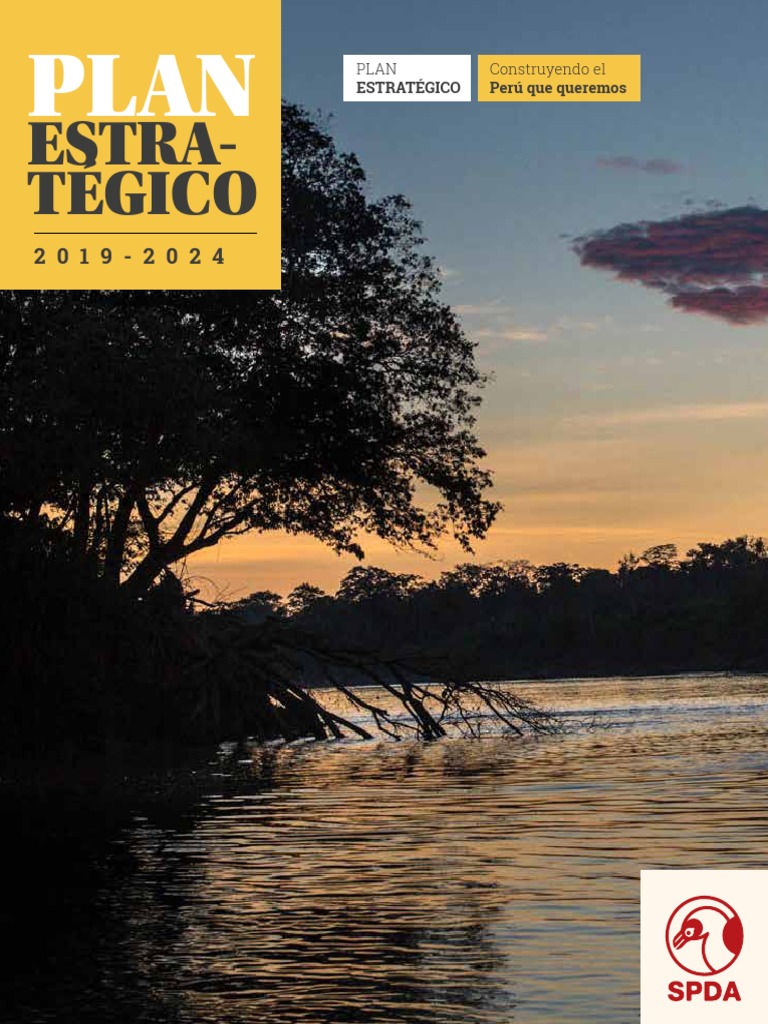 Plan Estratégico SPDA 2019-2024 | PDF | Los bosques | Gobernancia