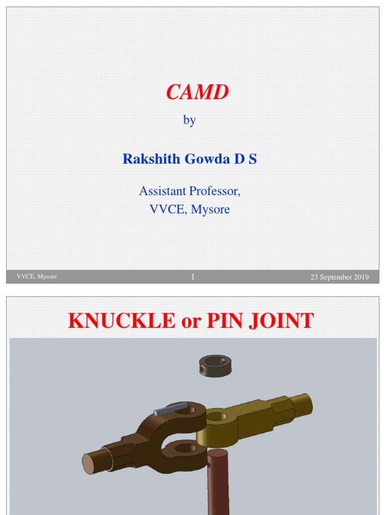 Knuckle and Pin Joint Analysis | PDF