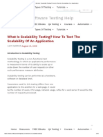 What Is Scalability Testing - How To Test The Scalability of Application