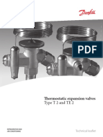 TH Ermostatic Expansion Valves: Type T 2 and TE 2