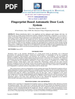 Fingerprint Based Automatic Door Lock System