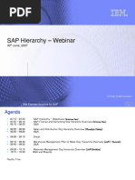 SAP Hierarchy Overview