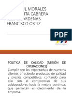 Mejora de calidad en proceso de fabricación de papel higiénico