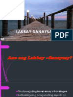 Aralin7 - Lakbay Sanaysay