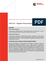 AGN 016 - Negative Phase Sequence Currents