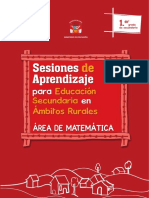 Sesiones de aprendizaje para Educación Secundaria en ámbitos rurales, área de matemática. 1er. grado de secundaria _ (1).pdf