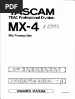 Tascam 464 Portastudio Owner's Manual | PDF | Electrical