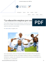 "La Educación Empieza Por Casa" - UDEP Hoy PDF