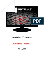 Spectrapave™ Software: User 'S Manual - Version 4.7