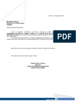 Carta Peticion Establecimiento Deportivo Estadio Fiscal.