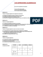 Ejercicios de expresiones algebraicas.pdf