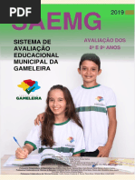 Saemg 2019 8º e 9º Anos Lp e Mt - Aluno