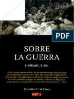 SOBRE LA GUERRA - La Paz Como Imperativo Moral