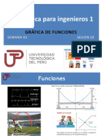 Semana 01 Ses 02 Gráficas de Funciones PDF