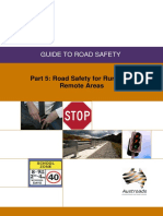 Guide To Road Safety: Part 5: Road Safety For Rural and Remote Areas