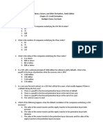 Hull: Options, Futures, and Other Derivatives, Tenth Edition Chapter 25: Credit Derivatives Multiple Choice Test Bank