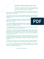 10 Beneficios Del Canto Coral en El Aula